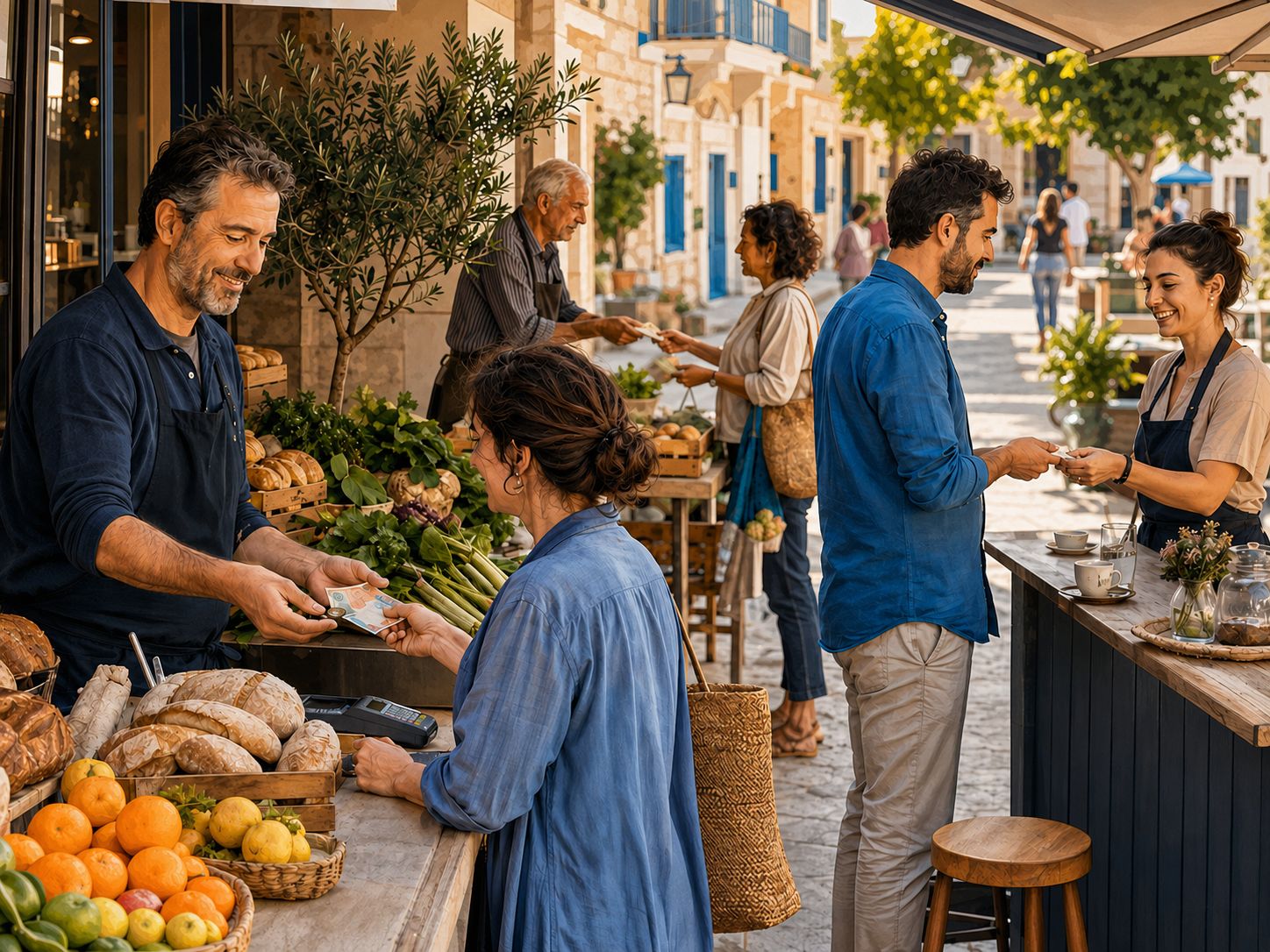 Καρτούλα ή μετρητά; Νέα έρευνα της ΕΚΤ δείχνει ότι το 99% των ελληνικών επιχειρήσεων δέχεται μετρητά