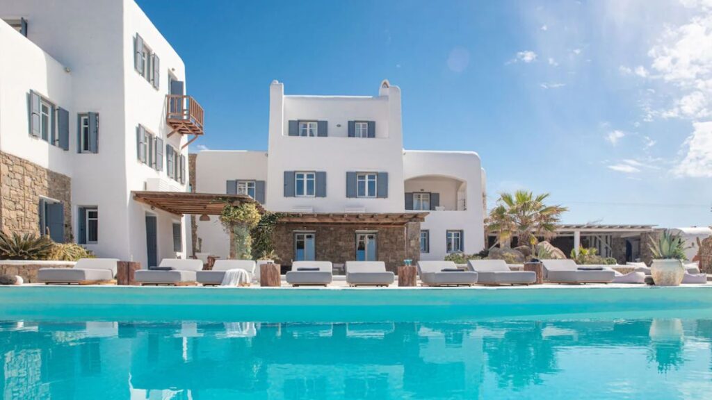 Ξενοδοχείο που φιλοξενεί reading retreat στη Μύκονο