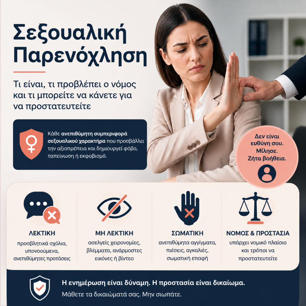 σεξουαλικη παρενοχληση