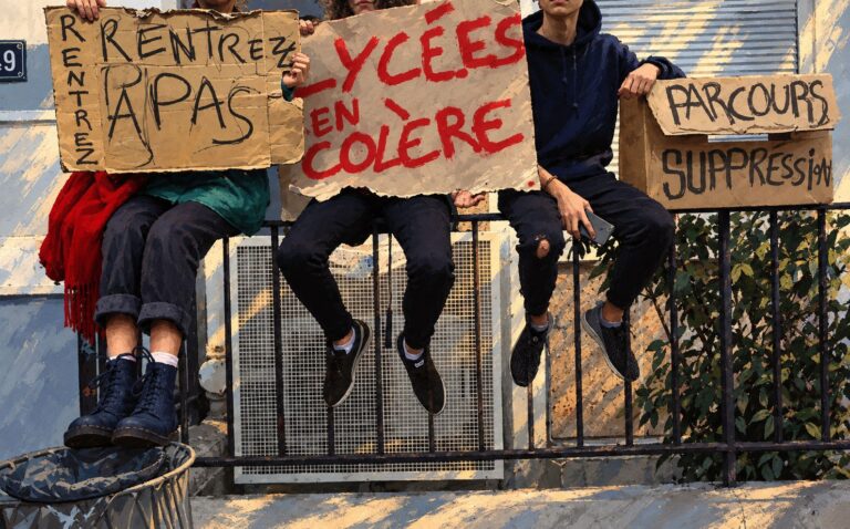Μαθητικές κινητοποιήσεις στη Γαλλία