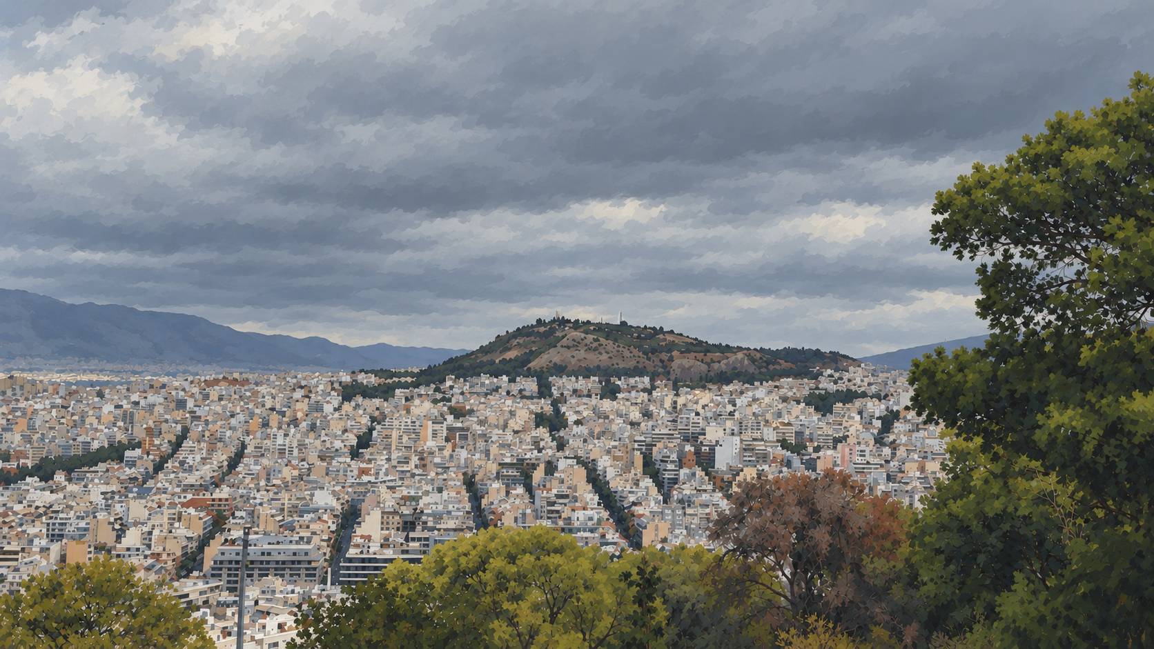 Επιδείνωση του καιρού: Νεφώσεις με βροχές και σποραδικές καταιγίδες