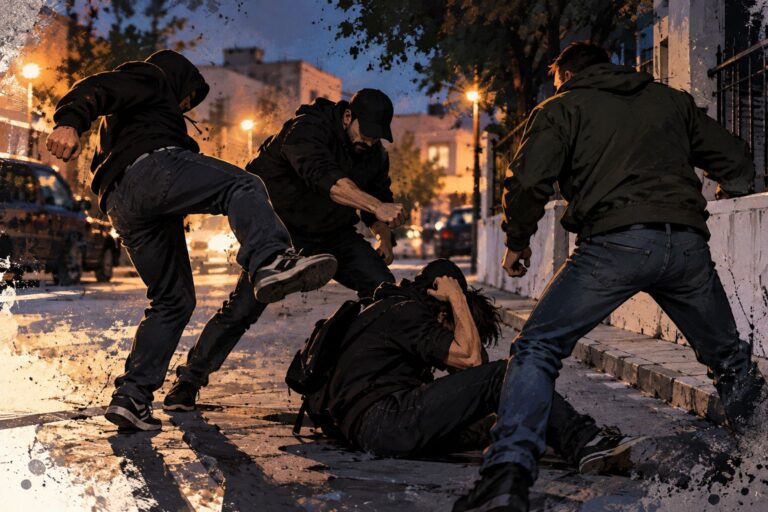Αιματηρή επίθεση με πολιτικά κίνητρα στην Ελευσίνα