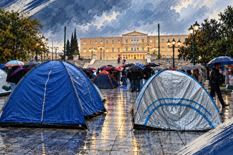 Διαμαρτυρία φοιτητών