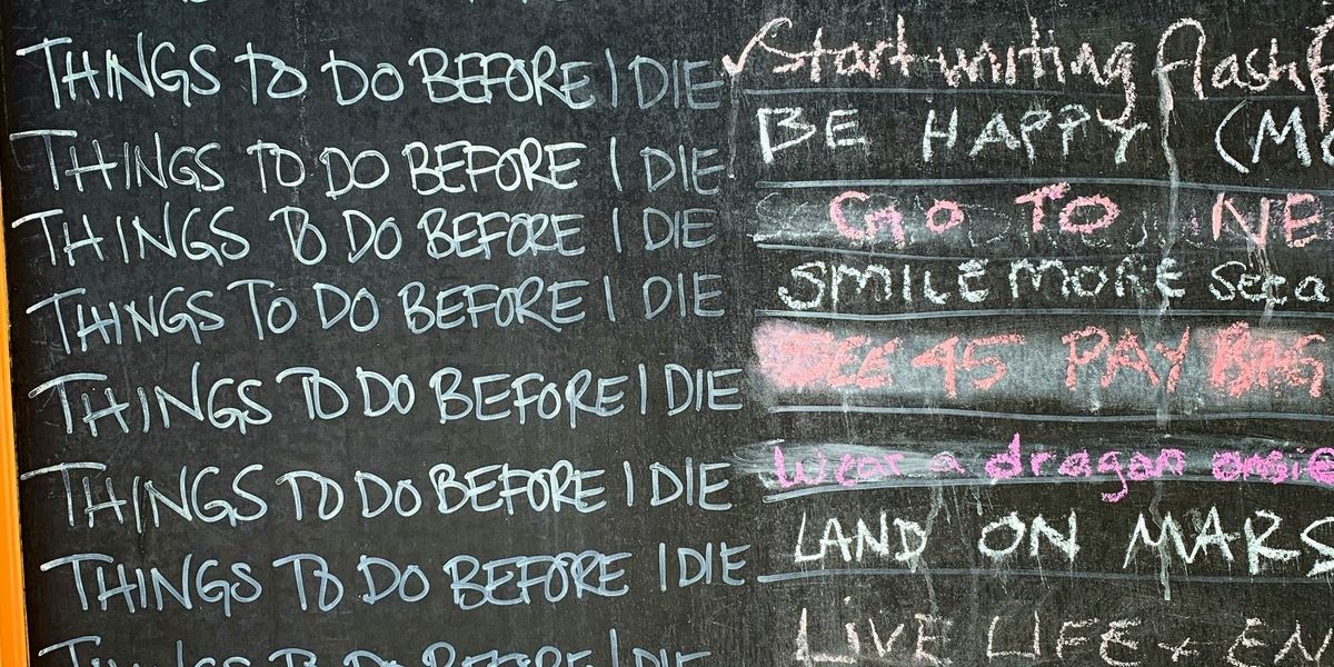 bucket list