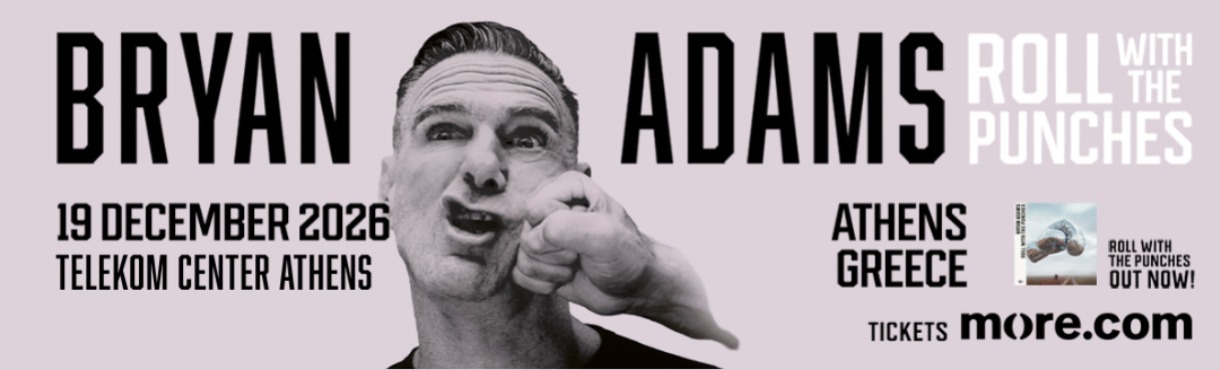 Ο Bryan Adams έρχεται στην Αθήνα