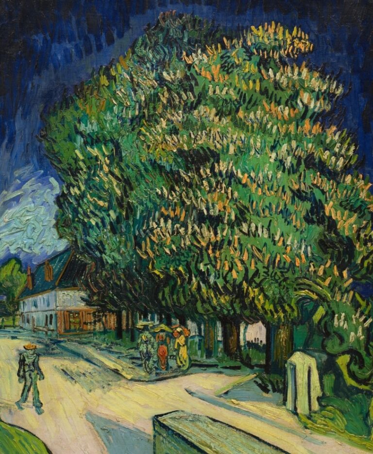 Vincent van Gogh, Châtaigniers en fleurs